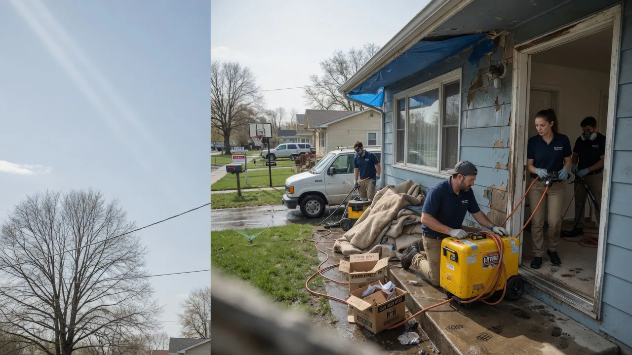 Basement Flood Cleanup in Touchet, WA near me